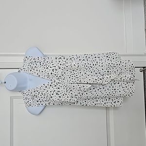 Rw-co ruffle sleevless crepe blouse